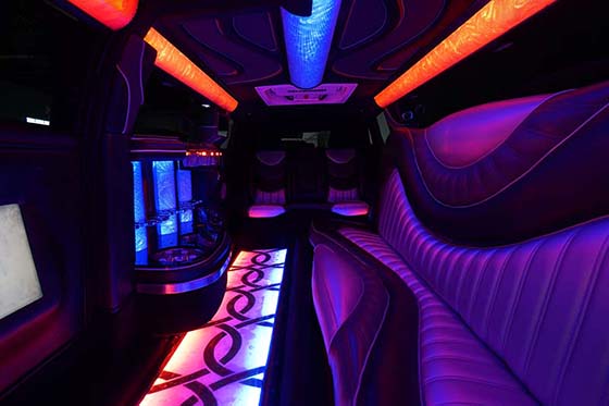 limo with bar