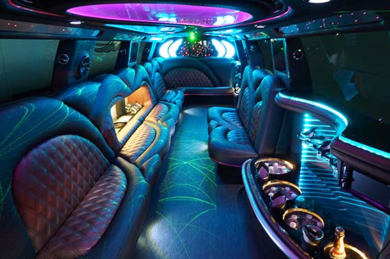 cadillac escalade limousine