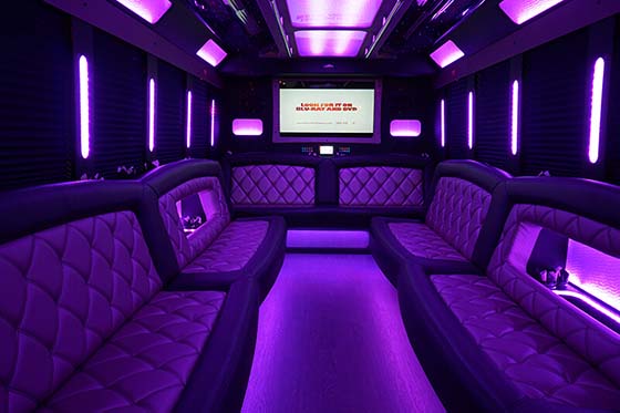 bus with tv