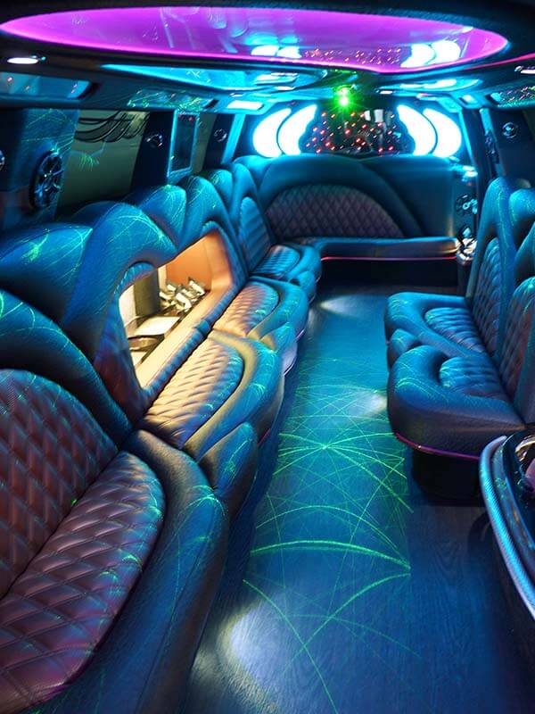 denham springs limo with laser lights